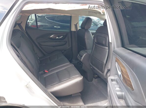 3GKALSEX1JL304296 2018 GMC TERRAIN Silver Vista de la etiqueta del VIN