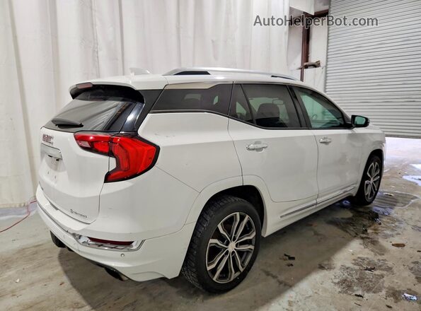 3GKALSEX2KL179228 2019 GMC TERRAIN White Trasero derecho