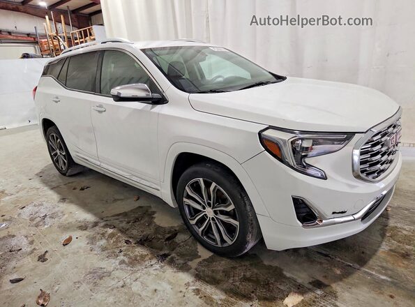 3GKALSEX2KL179228 2019 GMC TERRAIN White Delantero derecho