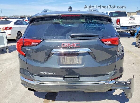 3GKALSEX3JL335016 2018 GMC TERRAIN Charcoal Вид ззаду