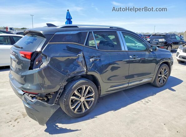 3GKALSEX3JL335016 2018 GMC TERRAIN Charcoal Задня права чверть