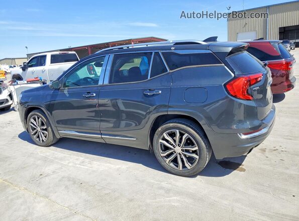 3GKALSEX3JL335016 2018 GMC TERRAIN Charcoal Задня ліва чверть