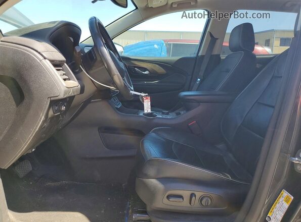 3GKALSEX3JL335016 2018 GMC TERRAIN Charcoal Вид салону спереду