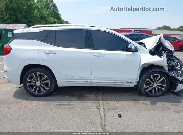 3GKALSEX5LL103391 2020 GMC TERRAIN White Vista interior trasera