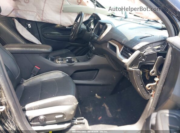 3GKALSEX5LL343217 2020 GMC TERRAIN Black Widok wnętrza z przodu