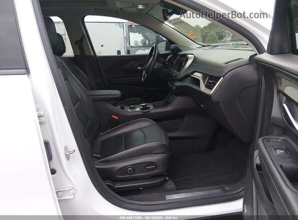 3GKALSEX6LL324028 2020 GMC TERRAIN White Вид салону спереду