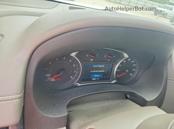 3GKALSEX7JL342745 2018 GMC TERRAIN White ხელსაწყოთა პანელის ხედი