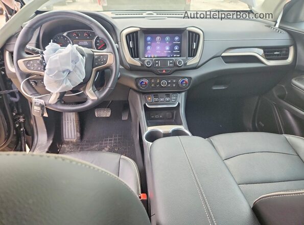 3GKALSEX7LL138403 2020 GMC TERRAIN Black წინა პანელის ხედი