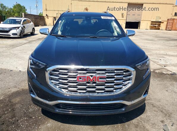 3GKALSEX7LL307125 2020 GMC TERRAIN Black Front view