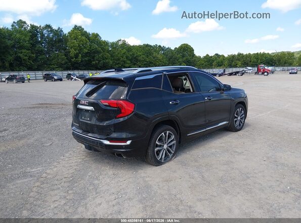 3GKALSEX9JL160576 2018 GMC TERRAIN Черный Задняя правая четверть