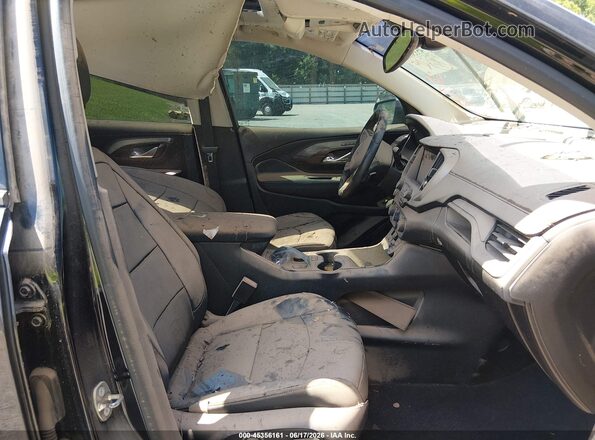 3GKALSEX9JL160576 2018 GMC TERRAIN Черный Вид салона спереди