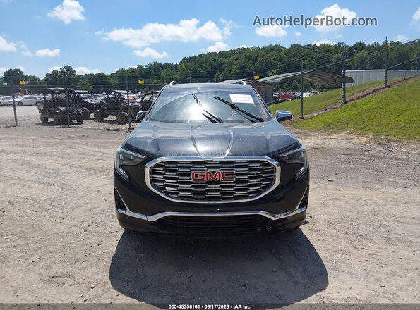 3GKALSEX9JL160576 2018 GMC TERRAIN Черный Вид панели приборов