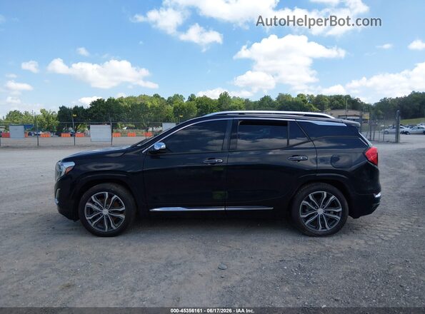 3GKALSEX9JL160576 2018 GMC TERRAIN Черный Вид задней части салона