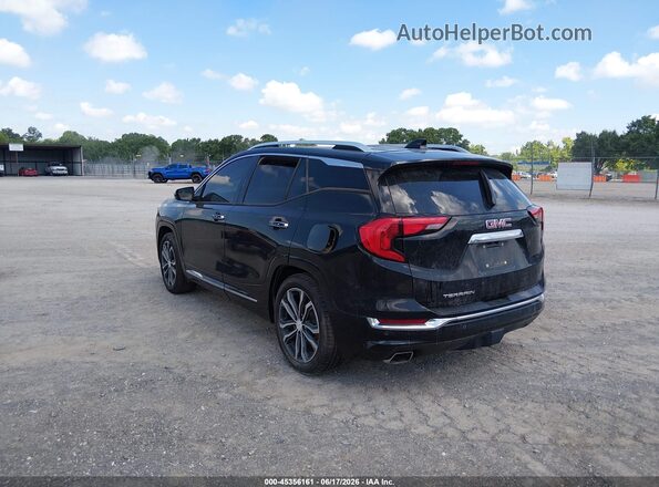 3GKALSEX9JL160576 2018 GMC TERRAIN Черный Задняя левая четверть