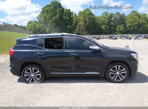3GKALSEX9JL160576 2018 GMC TERRAIN Черный Вид щитка приборов