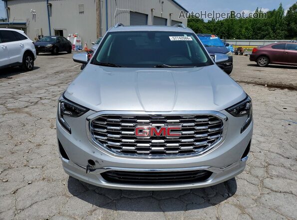 3GKALSEX9JL168984 2018 GMC TERRAIN Silver Front view