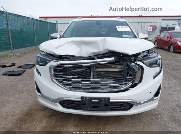3GKALSEX9JL218573 2018 GMC TERRAIN Белый Вид щитка приборов