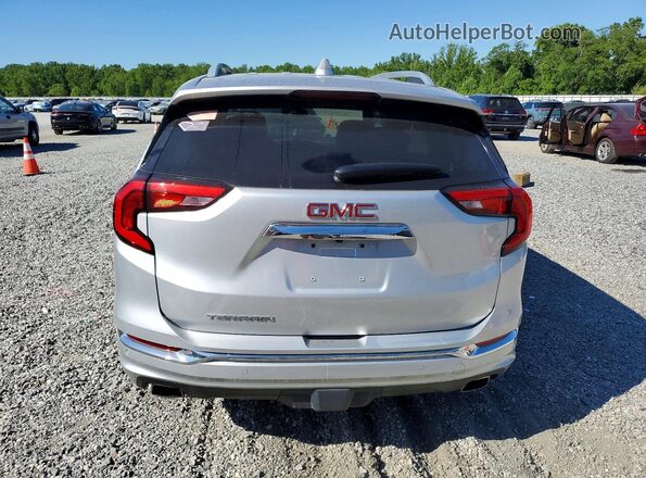 3GKALSEX9JL239584 2018 GMC TERRAIN Silver Widok z tyłu