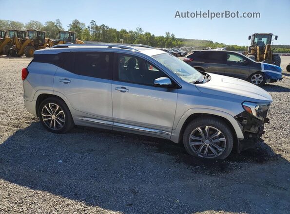3GKALSEX9JL239584 2018 GMC TERRAIN Silver Przód prawy