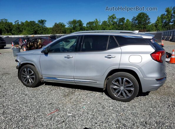 3GKALSEX9JL239584 2018 GMC TERRAIN Silver Tył lewy