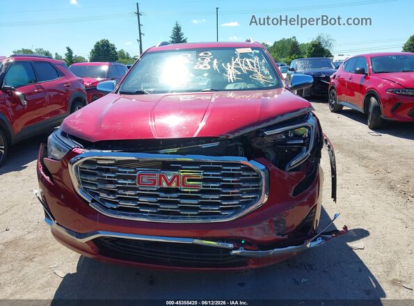 3GKALSEX9JL398220 2018 GMC TERRAIN Red წინა ხედი