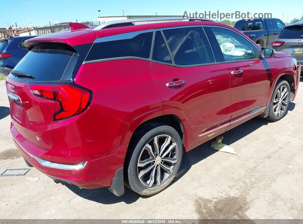 3GKALSEX9JL398220 2018 GMC TERRAIN Red უკანა მარჯვენა