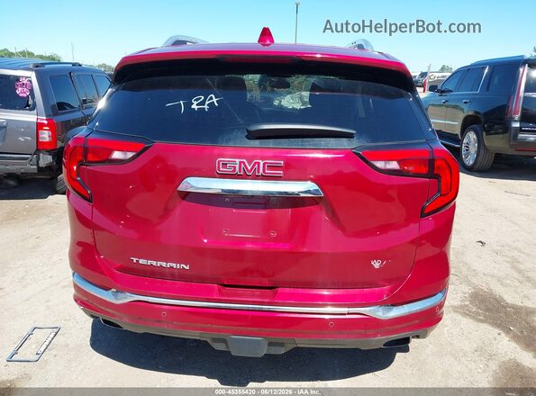 3GKALSEX9JL398220 2018 GMC TERRAIN Red 