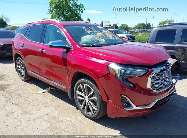 3GKALSEX9JL398220 2018 GMC TERRAIN Red ხელსაწყოთა პანელის ხედი