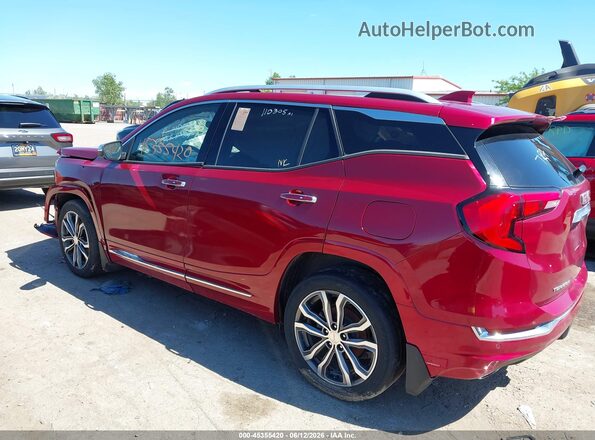 3GKALSEX9JL398220 2018 GMC TERRAIN Red უკანა სალონის ხედი