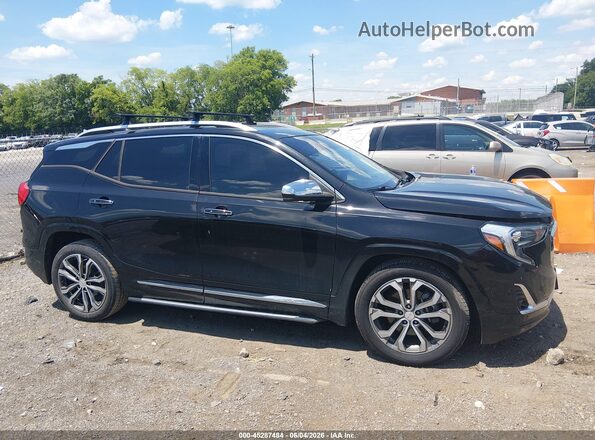 3GKALSEXXJL314941 2018 GMC TERRAIN Black უკანა სალონის ხედი