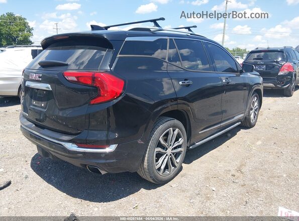 3GKALSEXXJL314941 2018 GMC TERRAIN Black უკანა მარჯვენა