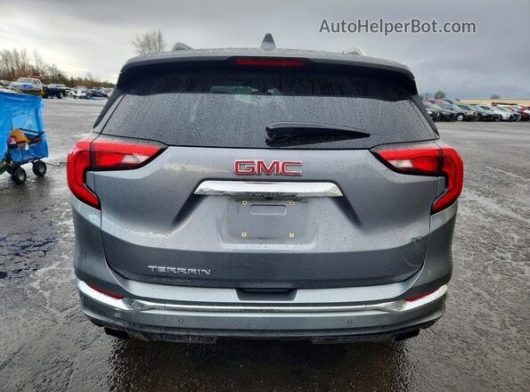 3GKALSEXXJL386478 2018 GMC TERRAIN Gray Rear view