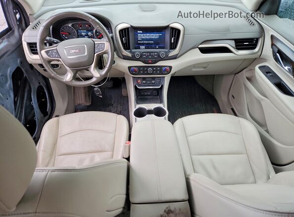 3GKALSEXXJL386478 2018 GMC TERRAIN Gray Dashboard view