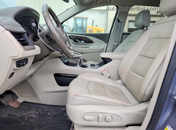 3GKALSEXXJL386478 2018 GMC TERRAIN Gray Front interior view