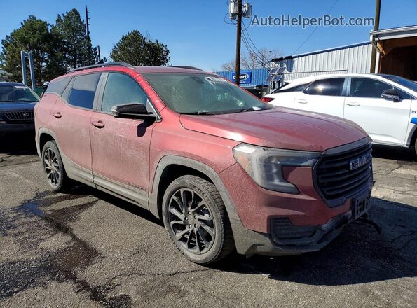 3GKALTEG0PL241674 2023 GMC TERRAIN Красный 