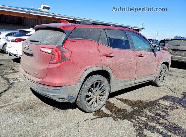 3GKALTEG0PL241674 2023 GMC TERRAIN Красный 