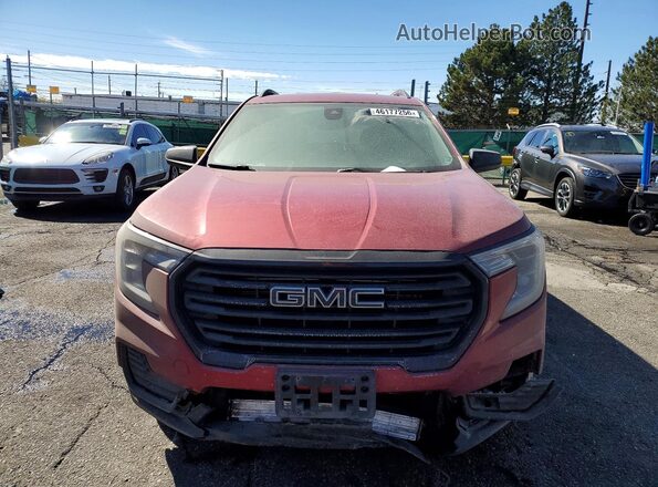 3GKALTEG0PL241674 2023 GMC TERRAIN Красный 
