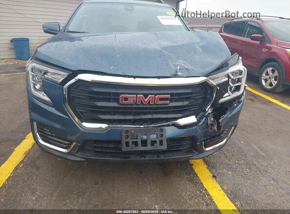 3GKALTEG0RL143280 2024 GMC TERRAIN Dark Blue Front view