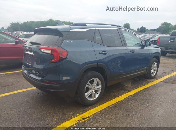 3GKALTEG0RL143280 2024 GMC TERRAIN Dark Blue Rear right