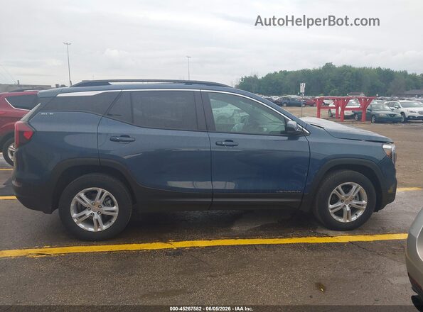 3GKALTEG0RL143280 2024 GMC TERRAIN Dark Blue Rear interior view