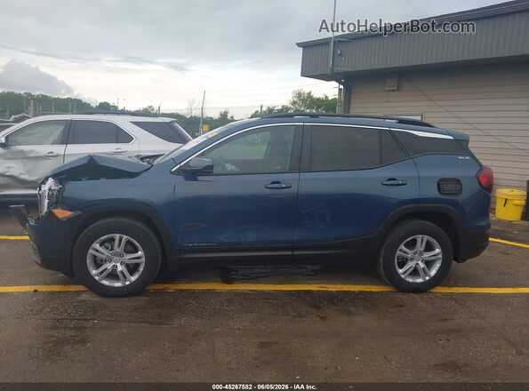 3GKALTEG0RL143280 2024 GMC TERRAIN Dark Blue 360 interior view