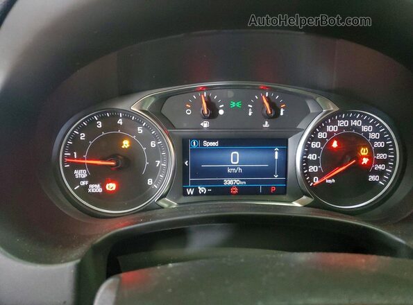 3GKALTEG0RL210332 2024 GMC TERRAIN Black Widok zestawu wskaźników