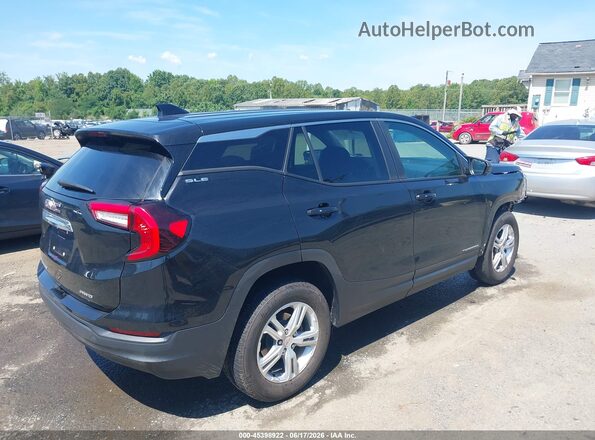 3GKALTEG0RL352843 2024 GMC TERRAIN Черный Задняя правая четверть