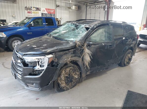 3GKALTEG1PL103643 2023 GMC TERRAIN Black Front left