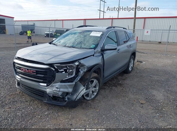 3GKALTEG1RL163750 2024 GMC TERRAIN Silver Передня ліва чверть