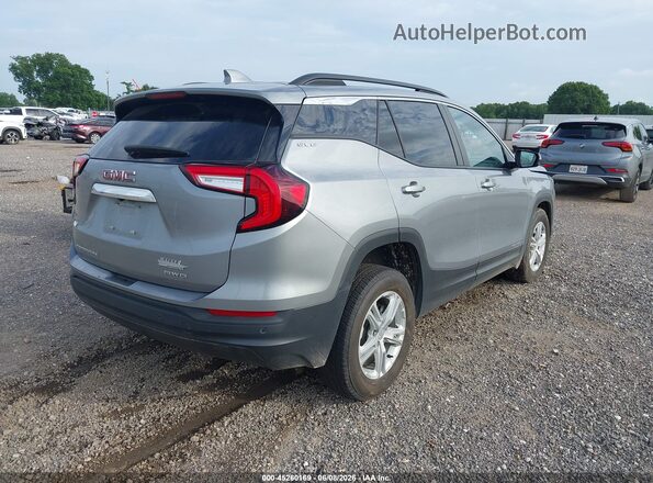 3GKALTEG1RL163750 2024 GMC TERRAIN Silver Задня права чверть
