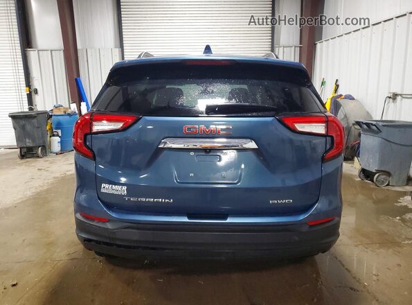 3GKALTEG2RL117523 2024 GMC TERRAIN Синий Вид сзади