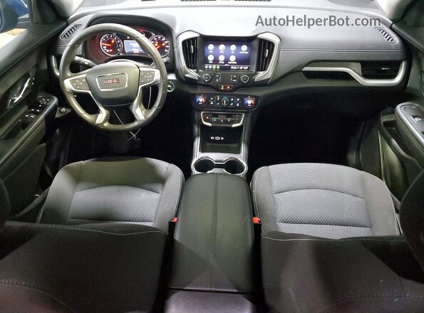 3GKALTEG2RL117523 2024 GMC TERRAIN Синий Вид панели приборов