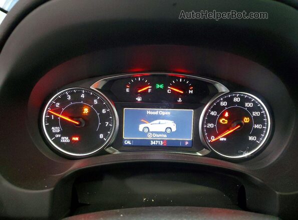 3GKALTEG2RL117523 2024 GMC TERRAIN Синий Вид щитка приборов