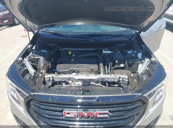 3GKALTEG4RL386641 2024 GMC TERRAIN Silver Widok z tyłu